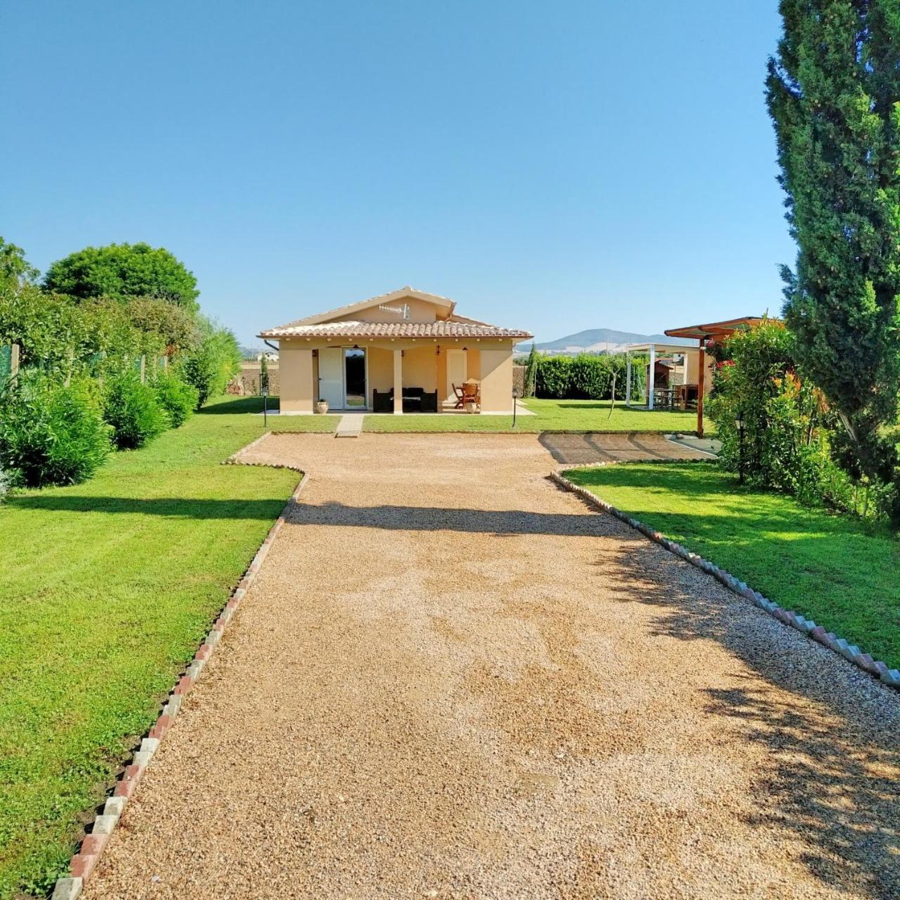 Oca Bianca Villa Pescia Romana Exterior foto